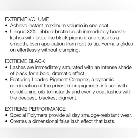 NARS CLIMAX EXTREME INSTANT VOLUME MASCARA. - Picture 12 of 13